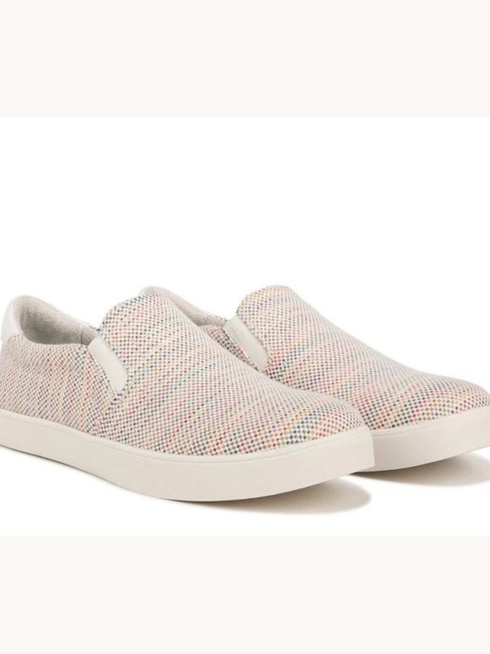 Dr. Scholl’s Madison Slip-On Sneakers Women’s Size 8 Multi Weave Textile New